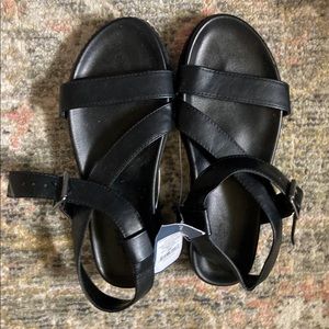 Universal Thread Black Sandals